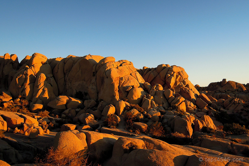 Sunrise and Orange Rocks