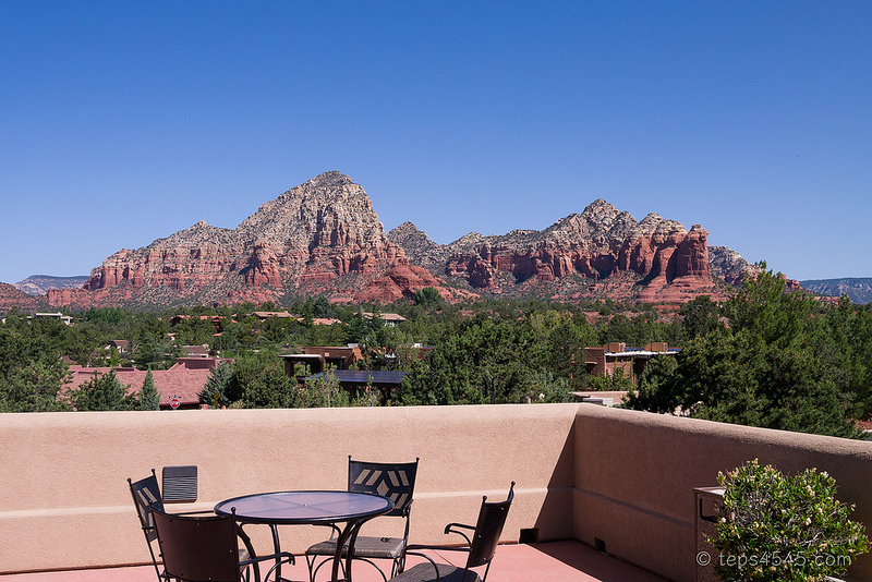 Thunder Mountain from Hotel Balcony