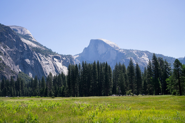 Half Dome from boardwalk / Yosemite NP, CA Half Dome from boardwalk / Yosemite NP, CA