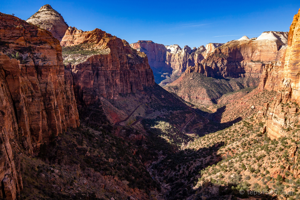 End Point of Canyon Overlook Trial