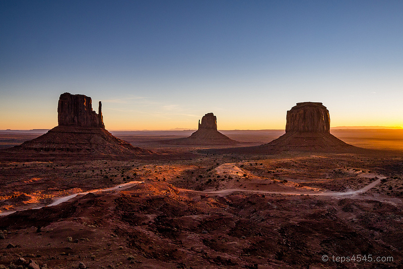 East and West Mitten, Merrick's Butte - Sunrise