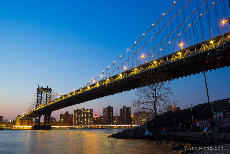 Manhattan Bridge Twilight