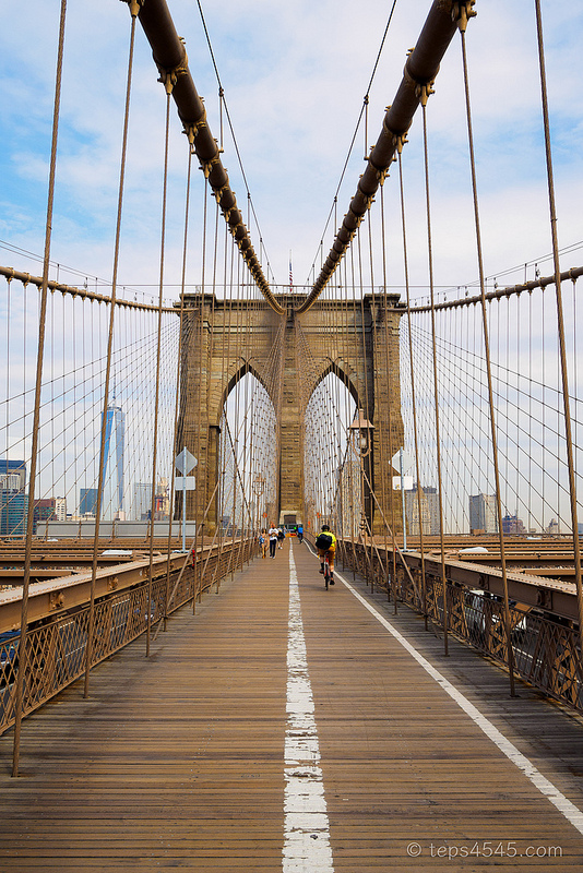 Across the Brooklyn Bridge