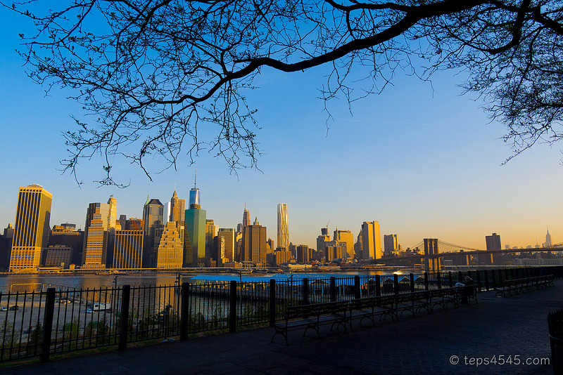 Sunrise at Brooklyn Heights Promenade