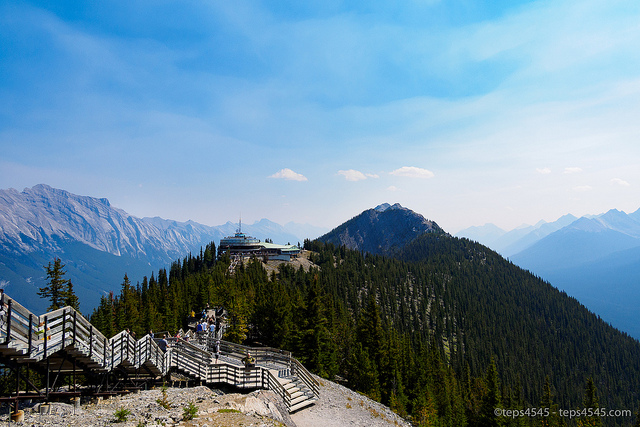 Banff Gondola upper station