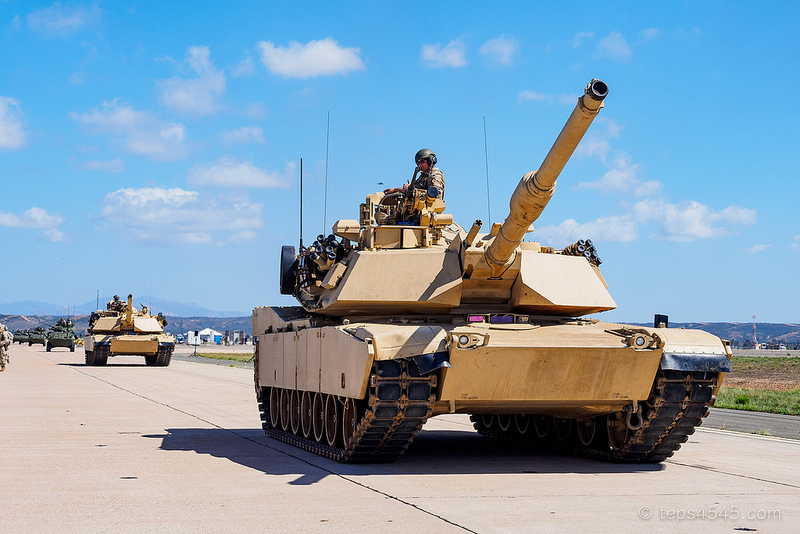 M1-A1 Abrams / Marine Air-Ground Task Force Demo